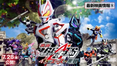 Kamen Rider Geats 4 Aces and the Black Fox